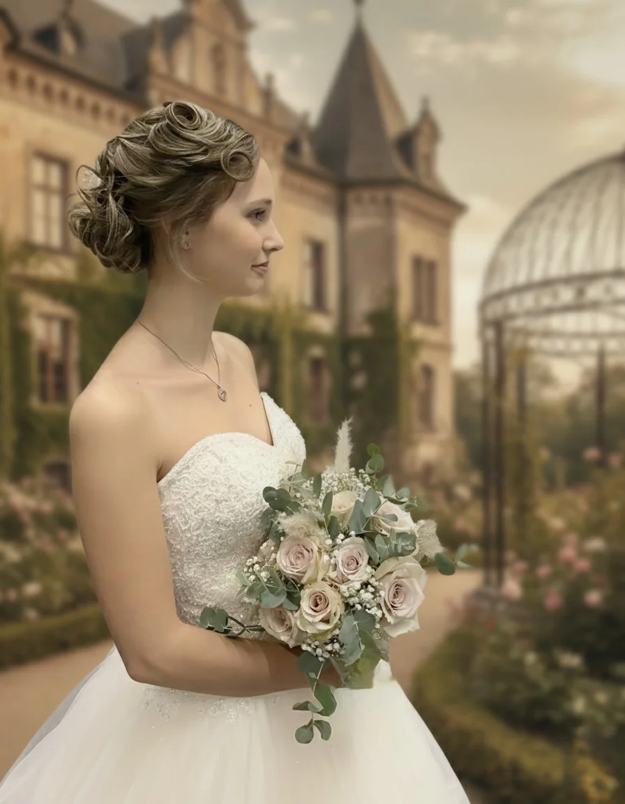 Brautstyling Aachen - 40er und 50er Braut- Yvonne Wappler