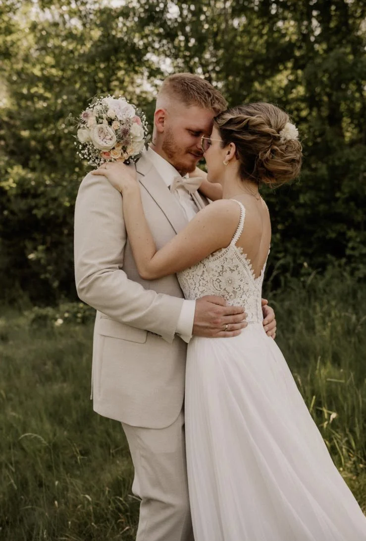 Brautstyling Aachen - Brautpaar - Yvonne Wappler