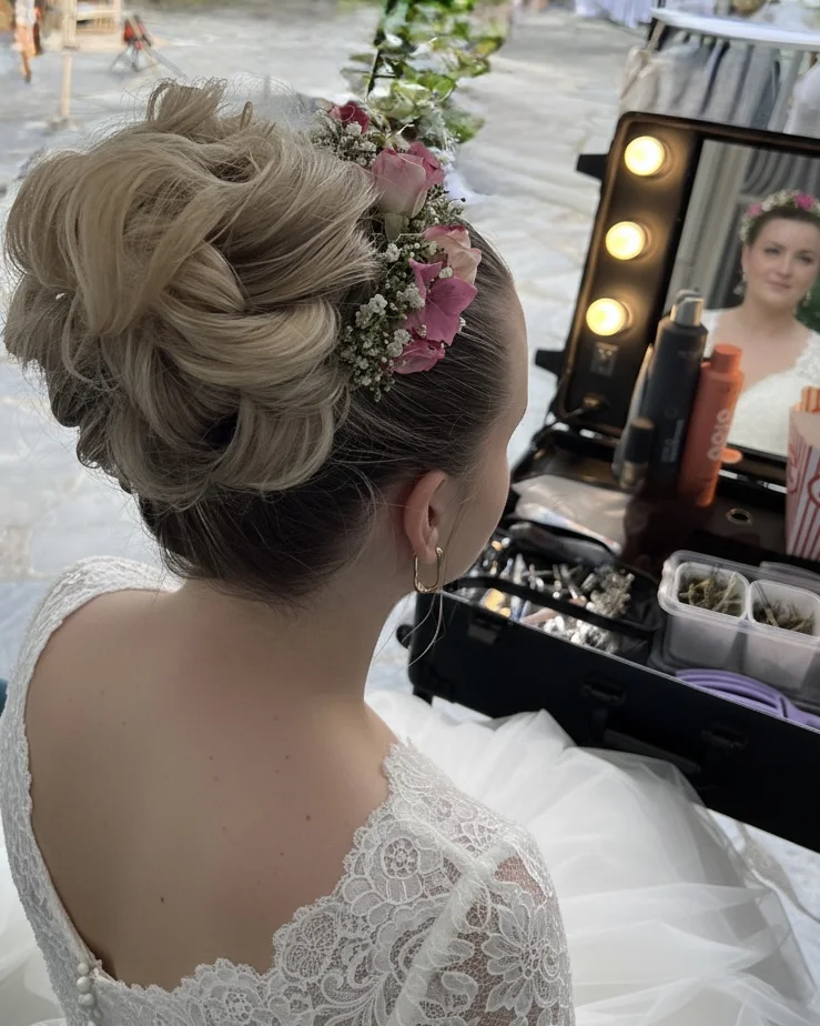 Brautstyling Aachen - Hairstyling für Hochzeit - Yvonne Wappler