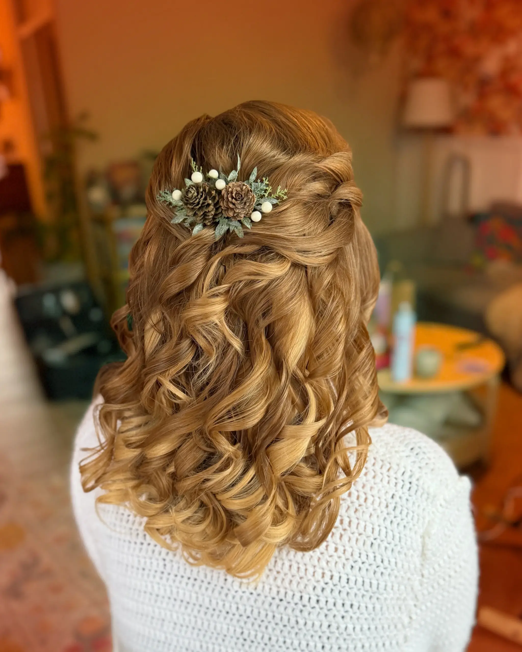 Brautstyling Aachen - Hairstyling für Hochzeit offen Frisur- Yvonne Wappler