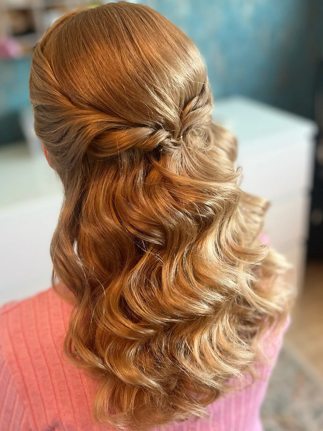 Brautstyling Aachen - Hairstyling für Hochzeit offene Frisur - Yvonne Wappler