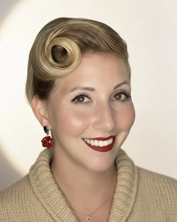 Brautstyling Aachen -Retro - Yvonne Wappler