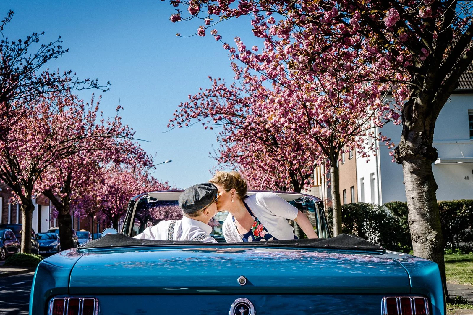 Oldtimer Vermietung Hochzeit - Aachen, Düren und Köln Ford Mustang inkl Fahrer